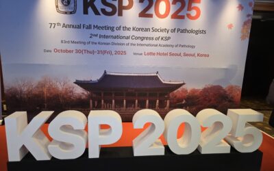В октябре 2025 года — посещение 77-й осенней научной конференции Корейского общества патологов (KSP 2025)